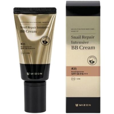 Mizon, BB + CC Creme, Snail Repair Intensive Bb Cream #25 Spf50 50 Ml (#25, 50 ml) Mizon, BB + CC Creme, Snail Repair Intensive Bb Cream #25 Spf50 50 Ml (#25, 50 ml)