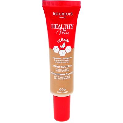 Bourjois, BB + CC Creme, Healthy Mix Tinted Beautifier (006 Deep, 30 ml) Bourjois, BB + CC Creme, Healthy Mix Tinted Beautifier (006 Deep, 30 ml)