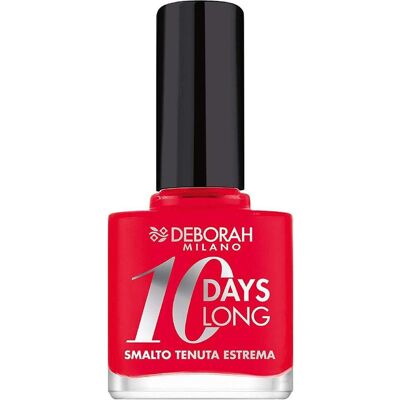 Deborah Milano, Nagellack, 10 Days Long Nail Enamel One Shot No.870 (Korallenrot, Farblack) Deborah Milano, Nagellack, 10 Days Long Nail Enamel One Shot No.870 (Korallenrot, Farblack)