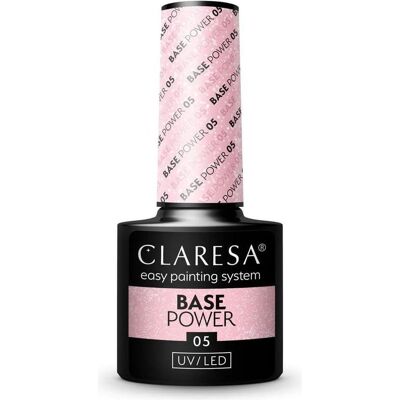 Claresa, Nagellack, 05 Base Power 5ml (Multicoloured, Base Coat) Claresa, Nagellack, 05 Base Power 5ml (Multicoloured, Base Coat)
