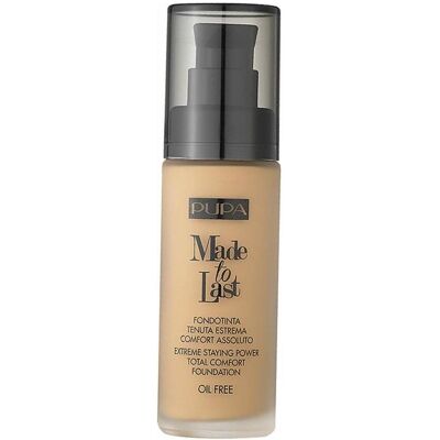 Pupa Milano, Foundation, Pupa - Long Lasting Make Up SPF 10 Made To Last (Total Comfort Foundation) 30ml 003 Dark Ivory (Dark Ivory) Pupa Milano, Foundation, Pupa - Long Lasting Make Up SPF 10 Made To Last (Total Comfort Foundation) 30ml 003 Dark Ivory (Dark Ivory)