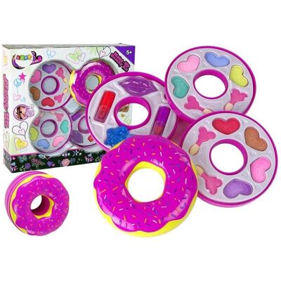 Lean Toys, Frisierkopf, Donut-Lidschatten-Palette Lean Toys, Frisierkopf, Donut-Lidschatten-Palette