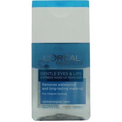 L'Oréal Paris, Gesichtsreinigung, Dermo-Expertise Gentle Lip And Eye Make-Up Remover (Make-Up Entferner, 125 ml) L'Oréal Paris, Gesichtsreinigung, Dermo-Expertise Gentle Lip And Eye Make-Up Remover (Make-Up Entferner, 125 ml)