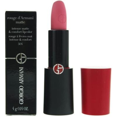 Giorgio Armani Lippenstift + Lipgloss, Rouge D'Armani Matte No 504 (Russian rose) Giorgio Armani Lippenstift + Lipgloss, Rouge D'Armani Matte No 504 (Russian rose)