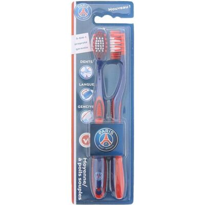 L'Oréal Paris, Beauty Geschenkset, L’Oreal Paris Set Duo, Epl, Paris Saint-Germain, Toothbrush, Blue & Red, 2 pcs Unisex L'Oréal Paris, Beauty Geschenkset, L’Oreal Paris Set Duo, Epl, Paris Saint-Germain, Toothbrush, Blue & Red, 2 pcs Unisex
