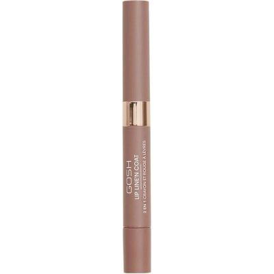 Gosh, Lipliner, Copenhagen Lip Line'n Coat 002 - 241 Ml (002 Burnt Cinnamon) Gosh, Lipliner, Copenhagen Lip Line'n Coat 002 - 241 Ml (002 Burnt Cinnamon)