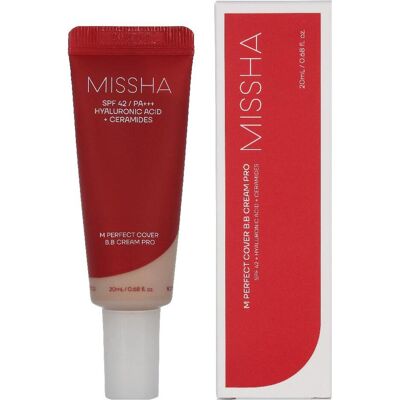 Missha, BB + CC Creme, Perfect Cover (21, 20 ml) Missha, BB + CC Creme, Perfect Cover (21, 20 ml)