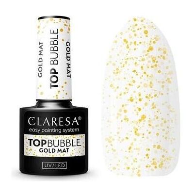 Activeshop, Nagellack, Hybrid Top Bubble Gold Matte 5g (Top Coat) Activeshop, Nagellack, Hybrid Top Bubble Gold Matte 5g (Top Coat)