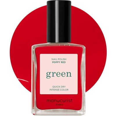 Manucurist, Nagellack, Green Poppy Red Natural Classic Nail Polish 9-Free (Poppy Red) Manucurist, Nagellack, Green Poppy Red Natural Classic Nail Polish 9-Free (Poppy Red)