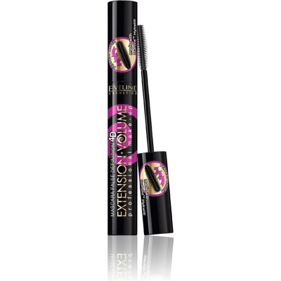 Eveline, Mascara, Extension 4D Extreme Volume Mascara verdickende Wimperntusche Schwarz 10ml (Schwarz) Eveline, Mascara, Extension 4D Extreme Volume Mascara verdickende Wimperntusche Schwarz 10ml (Schwarz)