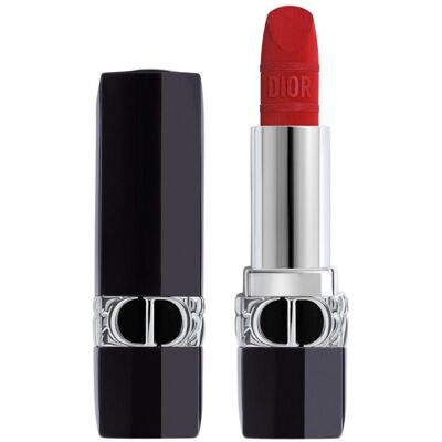 Christian Dior Lippenstift + Lipgloss, Rouge Mitzah Limited Edition nachfüllbarer 999 Velvet Finish (999 Velvet Finish) Christian Dior Lippenstift + Lipgloss, Rouge Mitzah Limited Edition nachfüllbarer 999 Velvet Finish (999 Velvet Finish)