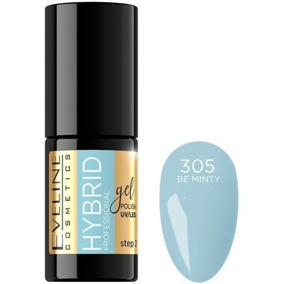 Eveline, Nagellack, Hybrid Professional Gel Polish 305 Be Minty 5Ml (Be Minty, Gel-Effekt Nagellack) Eveline, Nagellack, Hybrid Professional Gel Polish 305 Be Minty 5Ml (Be Minty, Gel-Effekt Nagellack)