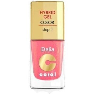 Delia Cosmetics, Nagellack, Cosmetics Coral Hybrid Gel Nail Polish No. 16 Warm Medium Pink 11ml (Warm Medium Pink, Gel-Effekt Nagellack) Delia Cosmetics, Nagellack, Cosmetics Coral Hybrid Gel Nail Polish No. 16 Warm Medium Pink 11ml (Warm Medium Pink, Gel-Effekt Nagellack)