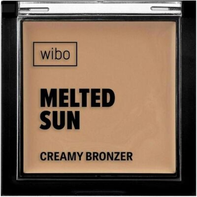 Wibo, Highlighter + Bronzer, Melted Sun, Cream Bronzer, 01, Sweet Coffee, 10 g For Women (01 Sweet Coffee, Bronzer, 10 g) Wibo, Highlighter + Bronzer, Melted Sun, Cream Bronzer, 01, Sweet Coffee, 10 g For Women (01 Sweet Coffee, Bronzer, 10 g)
