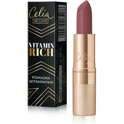 Celia, Lippenstift + Lipgloss, Vitamin Rich Vitamin Lipstick 08 3.5G Celia, Lippenstift + Lipgloss, Vitamin Rich Vitamin Lipstick 08 3.5G