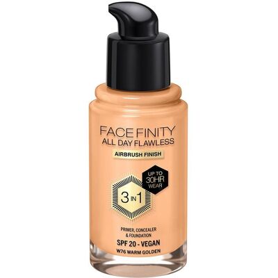 Max Factor W76 Warme Gold 3-in-1 Foundation - Foundation Max Factor W76 Warme Gold 3-in-1 Foundation - Foundation