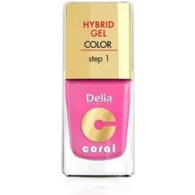 Delia Cosmetics, Nagellack, Cosmetics Coral Hybrid Gel Nail Polish No. 22 Landryn Pink 11ml (Landryn Pink, Gel-Effekt Nagellack) Delia Cosmetics, Nagellack, Cosmetics Coral Hybrid Gel Nail Polish No. 22 Landryn Pink 11ml (Landryn Pink, Gel-Effekt Nagellack)