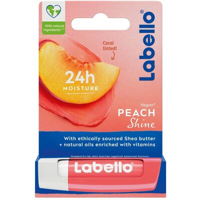 LABELLO, Lippenpflege, Fruity Shine - Peach (Lippenbalsam, 4.80 g) LABELLO, Lippenpflege, Fruity Shine - Peach (Lippenbalsam, 4.80 g)