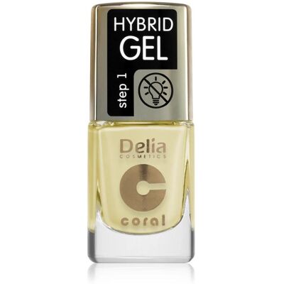 Delia Cosmetics Coral Nail Enamel Hybrid Gel - Nagellack, 137, 11ml Delia Cosmetics Coral Nail Enamel Hybrid Gel - Nagellack, 137, 11ml
