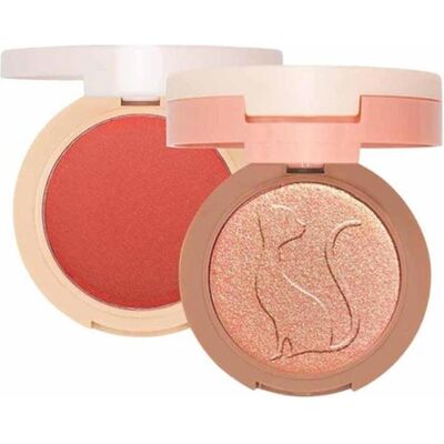 J.Cat Beauty, Blush, 2 In 1 Piece Of Cake Blush and Highlighter Mcflirty (McFlirty) J.Cat Beauty, Blush, 2 In 1 Piece Of Cake Blush and Highlighter Mcflirty (McFlirty)