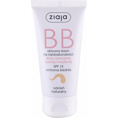 Ziaja, BB + CC Creme, Bb Cream Normal And Dry Skin Spf 15 - Bb KrÃm Natural (50 ml) Ziaja, BB + CC Creme, Bb Cream Normal And Dry Skin Spf 15 - Bb KrÃm Natural (50 ml)