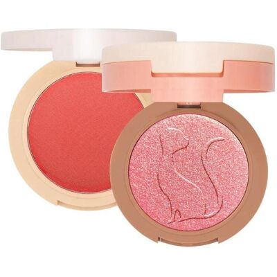 Jokon, Blush, J.CAT BEAUTY 2 In 1 Piece Of Cake Blush + Highlighter róż i rozświetlacz 105 One In A Melon! 12,1g (One In A Melon) Jokon, Blush, J.CAT BEAUTY 2 In 1 Piece Of Cake Blush + Highlighter róż i rozświetlacz 105 One In A Melon! 12,1g (One In A Melon)