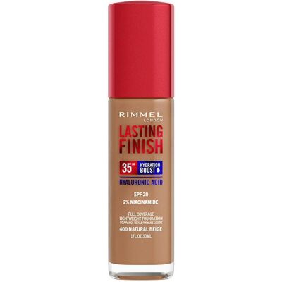 Rimmel London, Foundation, Lasting Finish 35H (400 Natural Beige) Rimmel London, Foundation, Lasting Finish 35H (400 Natural Beige)