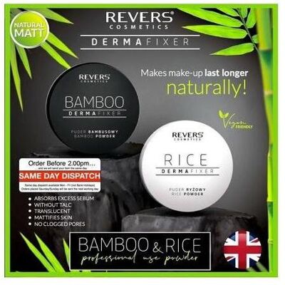 Cosmetic, Gesichtspuder, Bamboo Rice Mattifying Loose or Pressed Powder for Smooth and Matte Makeup Surface (Transparent) Cosmetic, Gesichtspuder, Bamboo Rice Mattifying Loose or Pressed Powder for Smooth and Matte Makeup Surface (Transparent)