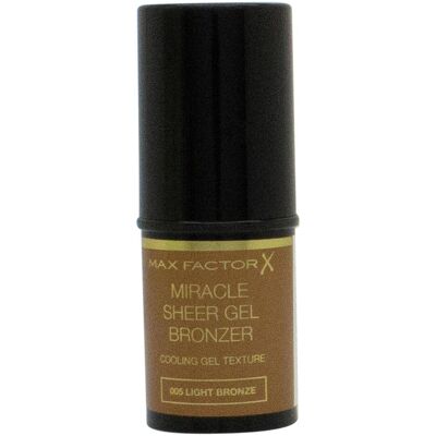Max Factor, Highlighter + Bronzer, Miracle Sheer (005 Light Bronze, Bronzer, 8 g) Max Factor, Highlighter + Bronzer, Miracle Sheer (005 Light Bronze, Bronzer, 8 g)