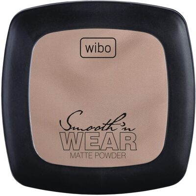 Wibo, Gesichtspuder, Smooth'N Wear Matte Powder Matte Powder Mattifying Face Powder 2 7G Wibo, Gesichtspuder, Smooth'N Wear Matte Powder Matte Powder Mattifying Face Powder 2 7G