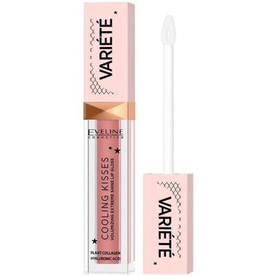 Eveline, Lippenstift + Lipgloss, Variete Cooling Kisses Lip Gloss 04 Candy Girl 6.8Ml Eveline, Lippenstift + Lipgloss, Variete Cooling Kisses Lip Gloss 04 Candy Girl 6.8Ml
