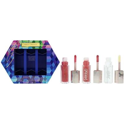 Fenty Beauty, Lippenstift + Lipgloss, Glossy Posse Volume 6.0 Gloss Bomb Trio in Originalgrösse (Glass Slipper Heat, Pink Dragonfly) Fenty Beauty, Lippenstift + Lipgloss, Glossy Posse Volume 6.0 Gloss Bomb Trio in Originalgrösse (Glass Slipper Heat, Pink Dragonfly)