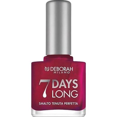 Deborah Milano, Nagellack, Deborah 7 Day Long Vitamins Quick-Dry Nagellack En872 Pearly Purple - 11 Ml (Pearly Purple, Perlmutt-Lila, Farblack) Deborah Milano, Nagellack, Deborah 7 Day Long Vitamins Quick-Dry Nagellack En872 Pearly Purple - 11 Ml (Pearly Purple, Perlmutt-Lila, Farblack)