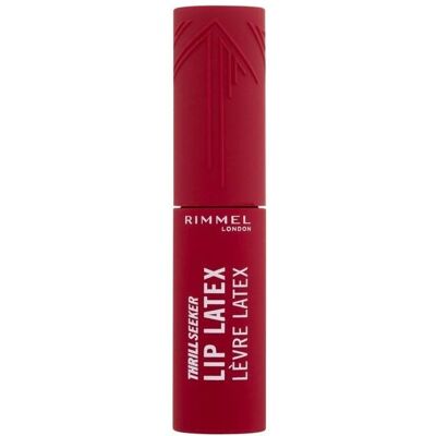Rimmel London, Lippenstift + Lipgloss, Rimmel Thrill Seeker Lip Latex 400 Rimmel Red Ultra-Smooth Finish (400 Rimmel Red) Rimmel London, Lippenstift + Lipgloss, Rimmel Thrill Seeker Lip Latex 400 Rimmel Red Ultra-Smooth Finish (400 Rimmel Red)
