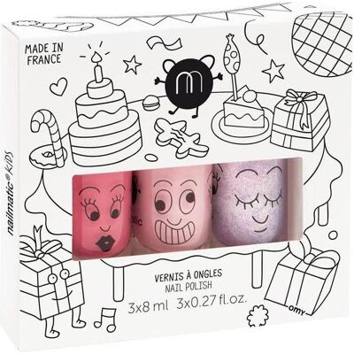 Nailmatic, Nagelstyling + Kunstnägel, Kids Magic Forest Nagellack-Set für Kinder - 3 Nagellacke - Ungiftiger Nagellack f (Nagellacktrockner, Magic Forest) Nailmatic, Nagelstyling + Kunstnägel, Kids Magic Forest Nagellack-Set für Kinder - 3 Nagellacke - Ungiftiger Nagellack f (Nagellacktrockner, Magic Forest)