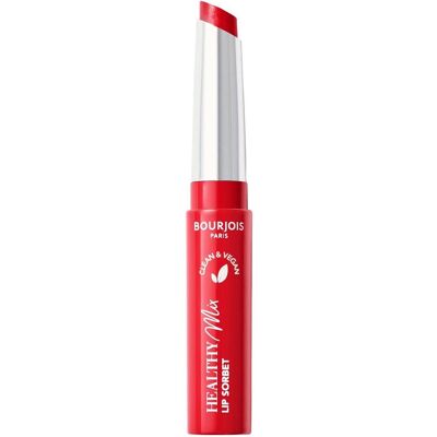 Bourjois, Lippenstift + Lipgloss, Healthy Mix Sorbet do ust nr 02 1szt (02 Red-Freshing) Bourjois, Lippenstift + Lipgloss, Healthy Mix Sorbet do ust nr 02 1szt (02 Red-Freshing)