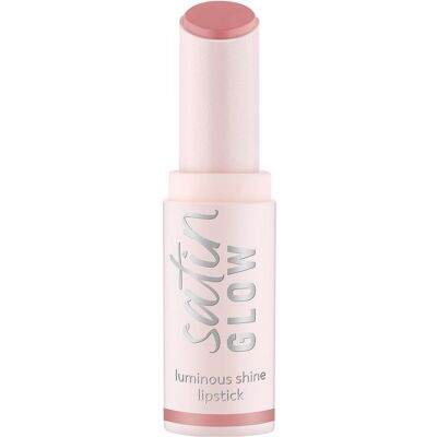 essence, Lippenstift + Lipgloss, satin GLOW luminous shine lipstick (02 Blushin It) essence, Lippenstift + Lipgloss, satin GLOW luminous shine lipstick (02 Blushin It)