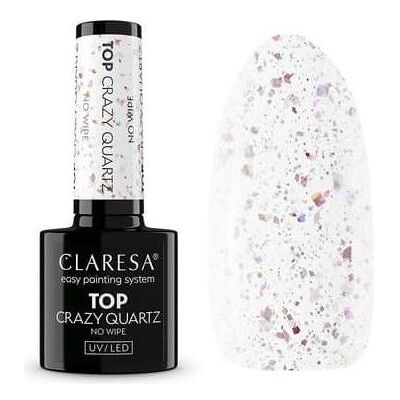 Claresa, Nagellack, Top Crazy Quartz No Wipe Hybrid Top Coat 5g (Top Coat) Claresa, Nagellack, Top Crazy Quartz No Wipe Hybrid Top Coat 5g (Top Coat)