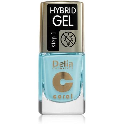 Delia Cosmetics Coral Nail Enamel Hybrid Gel - Nagellack, 11 ml Delia Cosmetics Coral Nail Enamel Hybrid Gel - Nagellack, 11 ml