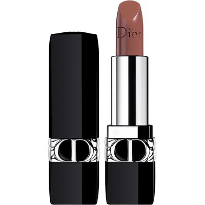 Christian Dior Lippenstift + Lipgloss, Rouge nachfüllbarer floraler Pflegelipstick (824 Saint Germain) Christian Dior Lippenstift + Lipgloss, Rouge nachfüllbarer floraler Pflegelipstick (824 Saint Germain)
