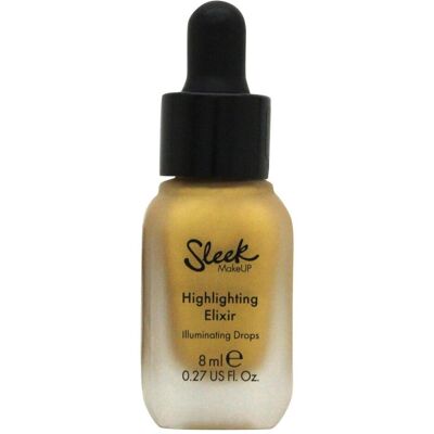 Sleek MakeUP, Highlighter + Bronzer, Sleek Highlighting Elixir Drippin 8 Ml (Gold, Highlighter, 8 ml) Sleek MakeUP, Highlighter + Bronzer, Sleek Highlighting Elixir Drippin 8 Ml (Gold, Highlighter, 8 ml)