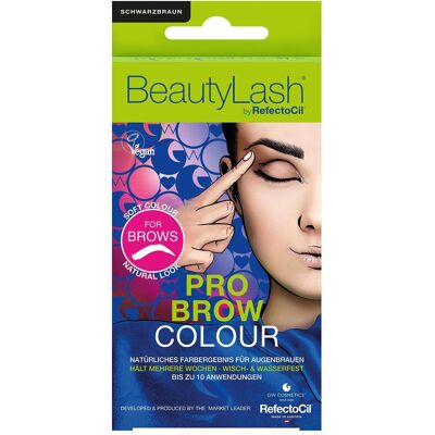 Refectocil, Augenbrauenfarbe, Set zum Färben der Augenbrauen Pro Brow Colour 7 ml - Farbton: Schwarz-Braun (Schwarz-Braun) Refectocil, Augenbrauenfarbe, Set zum Färben der Augenbrauen Pro Brow Colour 7 ml - Farbton: Schwarz-Braun (Schwarz-Braun)