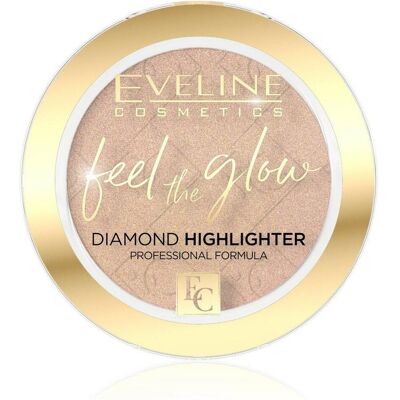 Eveline Cosmetics Highlighter Powder Beach Glow - Highlighter Powder Eveline Cosmetics Highlighter Powder Beach Glow - Highlighter Powder