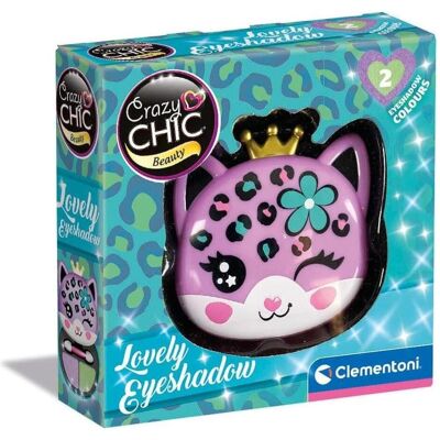 Clementoni 18822 Crazy Chic – Lovely Eyeshadow: Leopard – Lidschatten-Make-up, sicher und hypoallerg Clementoni 18822 Crazy Chic – Lovely Eyeshadow: Leopard – Lidschatten-Make-up, sicher und hypoallerg