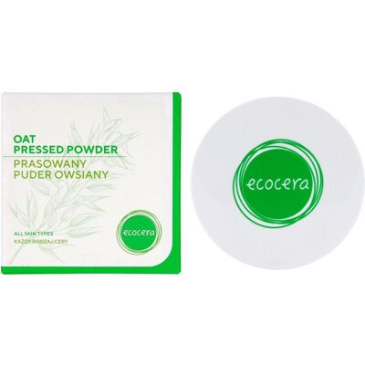 Ecocera, Gesichtspuder, Pressed Oat Powder For All Skin Types 10G Ecocera, Gesichtspuder, Pressed Oat Powder For All Skin Types 10G