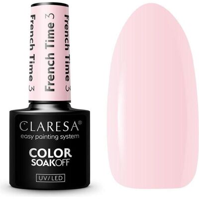Claresa, Nagellack, French Time UV Nagellack 5ml (UV-Gel Lack) Claresa, Nagellack, French Time UV Nagellack 5ml (UV-Gel Lack)