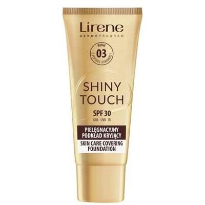Lirene, Foundation, Shiny Touch Concealing Foundation Beige 30ml (Beige) Lirene, Foundation, Shiny Touch Concealing Foundation Beige 30ml (Beige)