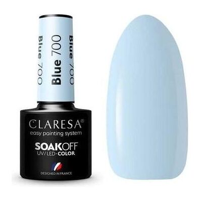 Claresa, Nagellack, 700 Blauer UV-Nagellack 5ml (Blue 700, UV-Gel Lack) Claresa, Nagellack, 700 Blauer UV-Nagellack 5ml (Blue 700, UV-Gel Lack)