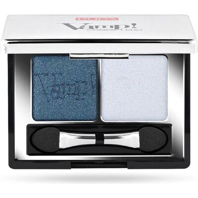Pupa Milano, Lidschatten, Pupa Vamp! Compact Duo Magnetic Blue (012 Magnetic Blue) Pupa Milano, Lidschatten, Pupa Vamp! Compact Duo Magnetic Blue (012 Magnetic Blue)