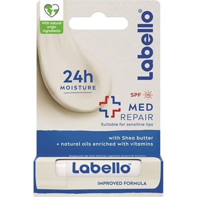 Labello Med Repair Lippenbalsam - Feuchtigkeitscreme SPF 15 Labello Med Repair Lippenbalsam - Feuchtigkeitscreme SPF 15
